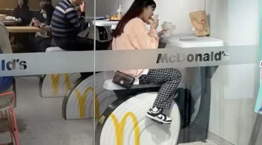 afvallen bij de McDonald's