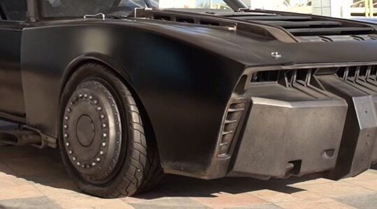 nieuwe batmobile The Batman