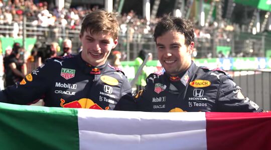 Max Verstappen Sergio Pérez