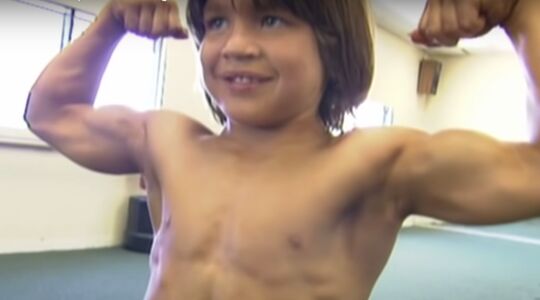 richard sandrak jongste bodybuilder ooit