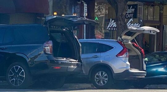 achterklep open Californië