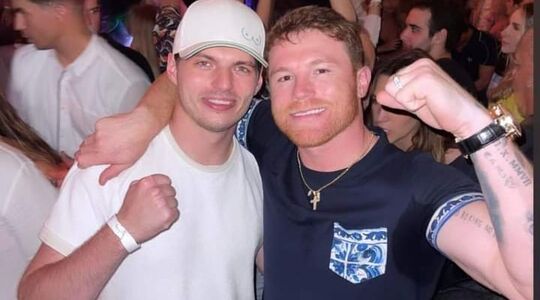 Max Verstappen Canelo Álvarez