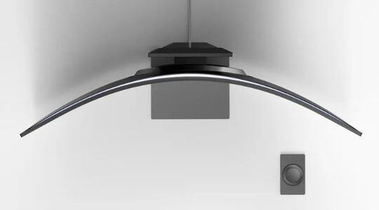 futuristische Samsung Odyssey Ark tv