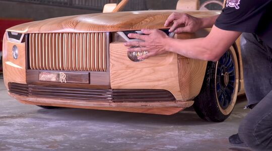 replica Rolls Royce Boat Tail