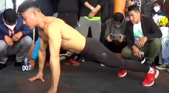 Wereldrecord push-ups