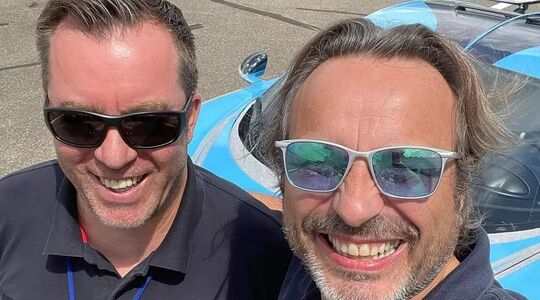 Steve Jenny Bugatti testrijder