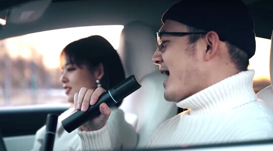 Tesla Karaoke Car-Aoke