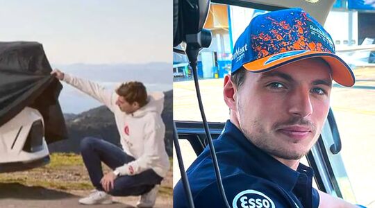 Nieuwe auto Verstappen 2022