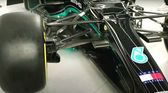 F1-auto van Mercedes