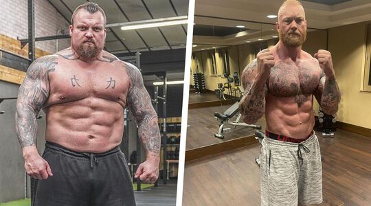 Hafthor Björnsson versus Eddie Hall
