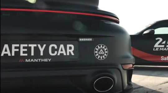 Safety car Porsche