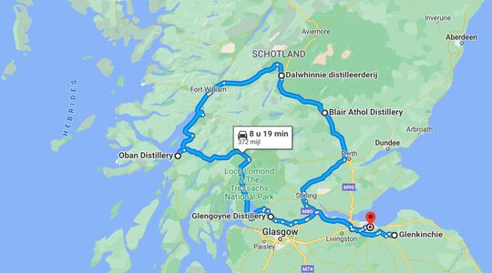 whisky-tour Schotland