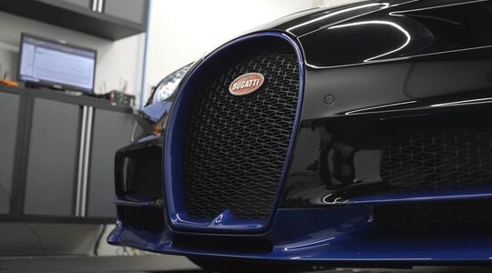 Bugatti Chiron testen