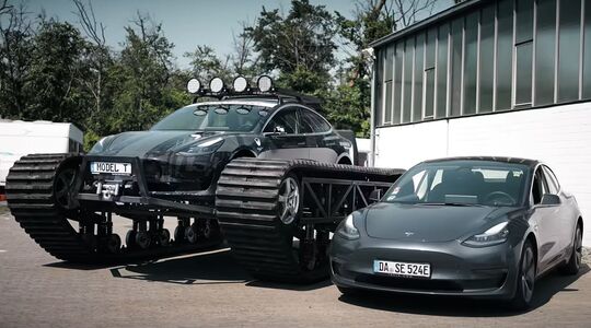 offroad Tesla