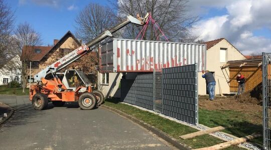 zeecontainer zwembad