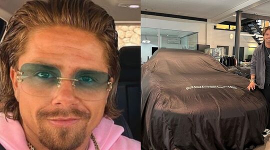 André Hazes Porsche auto