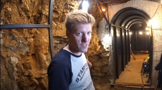 colin furze tunnel
