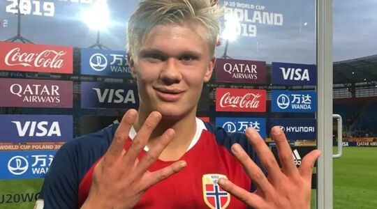 erling haaland shirt