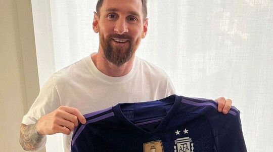 Lionel Messi gouden iphones