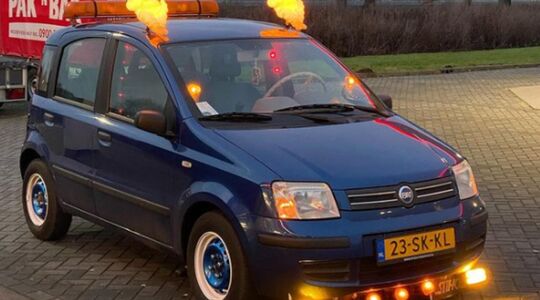 Fiat Panda mini vrachtwagen