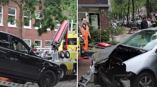 auto hakim ziyech gecrasht