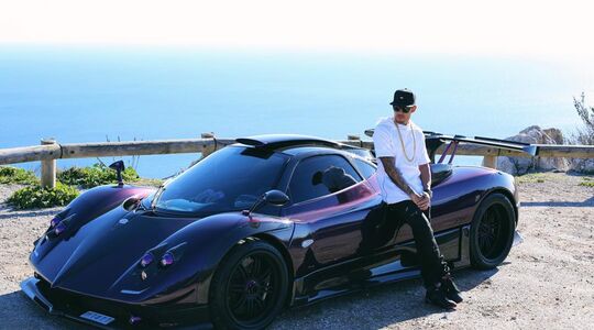 voormalige Pagani Zonda 760 LH van Lewis  Hamilton