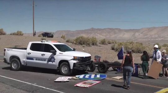 amerikaanse politie klimaatactivisten