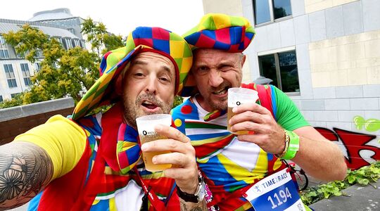 De bier marathon in belgie