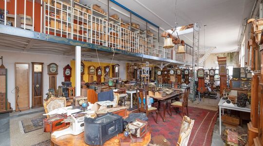 Funda-woning antieke klokken