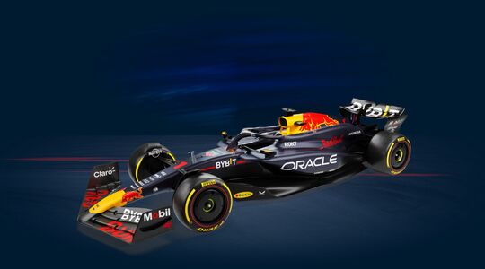 Max Verstappen nieuwe F1 auto