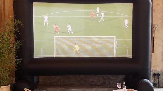 opblaasbaar bioscoop scherm