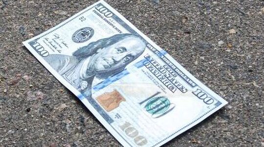 Gevonden biljet word winnend lot van gekocht