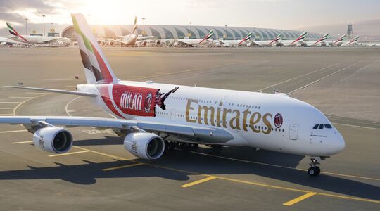 AC Milan livery Emirates