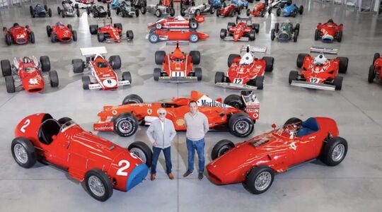 Bernie Ecclestone autocollectie