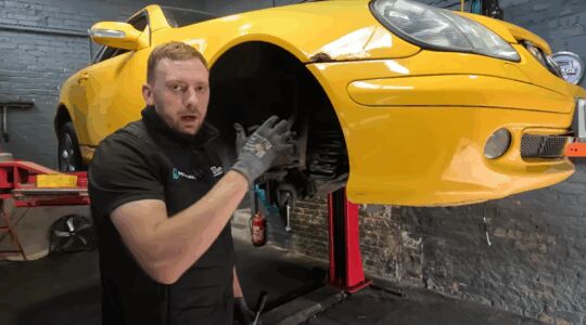 De Mercedes R170 SLK