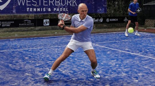 Arjen Robben padel