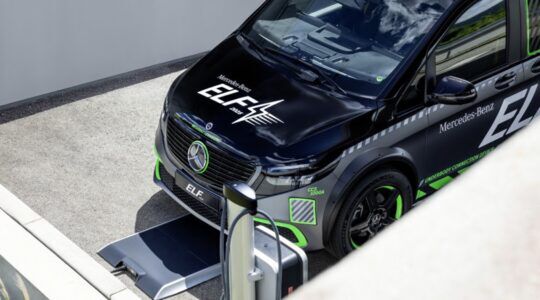 Mercedes is bezig met revolutionaire laadtechnologie