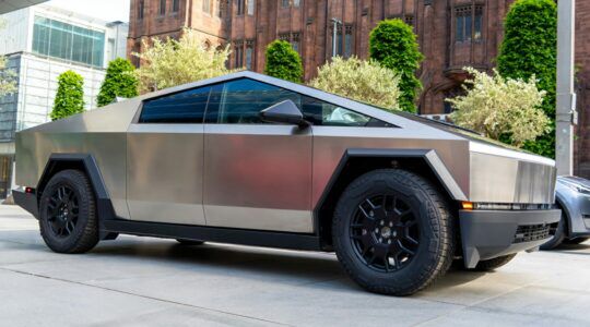 De Tesla Cybertruck komt niet door de Europese veiligheidstest