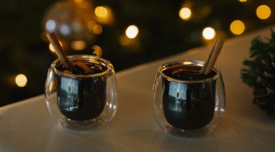 Drankjes bij Chalet in the Clouds van LuminAir