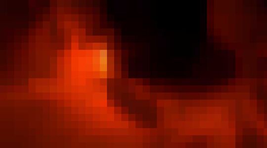 Illustratie voor: Super vette beelden van twee jongens die in de nacht gaan skiën