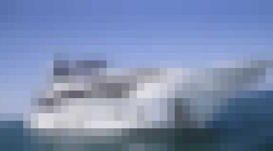 Illustratie voor: Alleen maar luxe op het jacht Dreamline 34