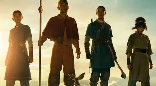 De vier hoofdpersonen van Avatar: The Last Airbender