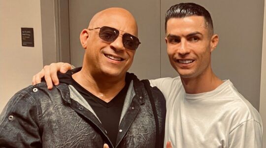 Cristiano Ronaldo en Vin Diesel