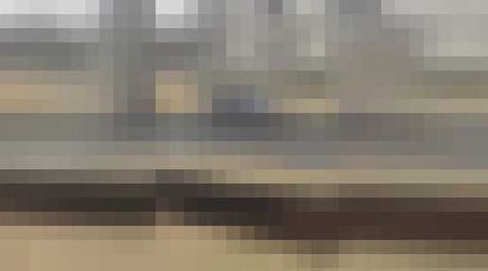 politieagent rijdt over eigen spijkermat