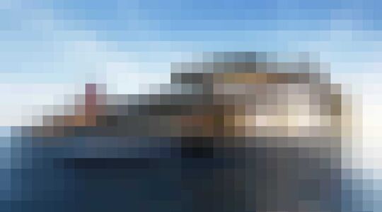 Illustratie voor: Dit superjacht bevindt zich in de categorie groot, groter, grootst