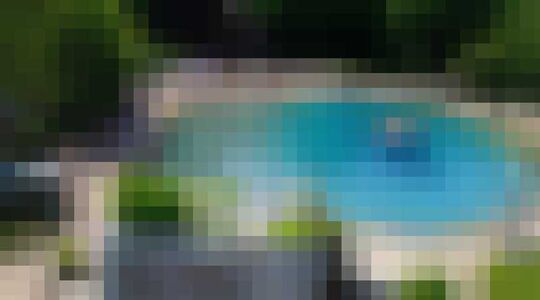 Illustratie voor: In 25 jaar tijd bouwde deze man een van de mooiste privézwembaden ter wereld