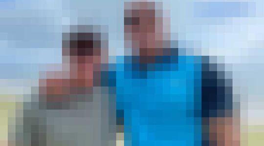 Jeff Bezos afgetraind gespierd