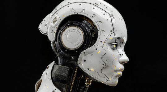 Een robot die erg op een mens lijkt