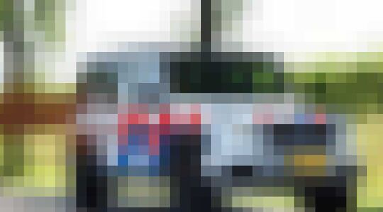 Mercedes G-wagon politie