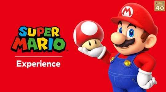 Poster van de Super Mario Experience